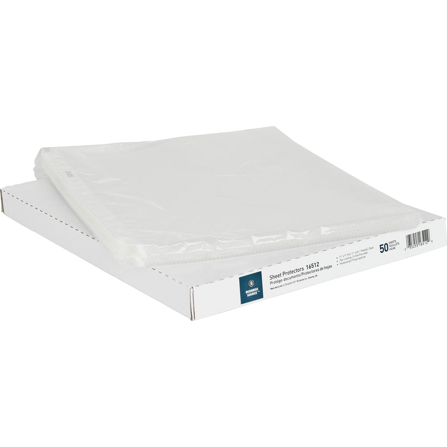 business-source-top-loading-sheet-protector-clear-bsn16512_5