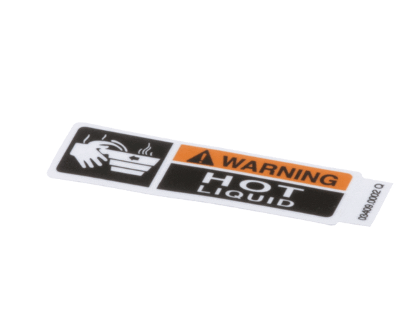 Bunn 03409.0002 Decal, Warning-Hot Liquid (BU03409-0002)