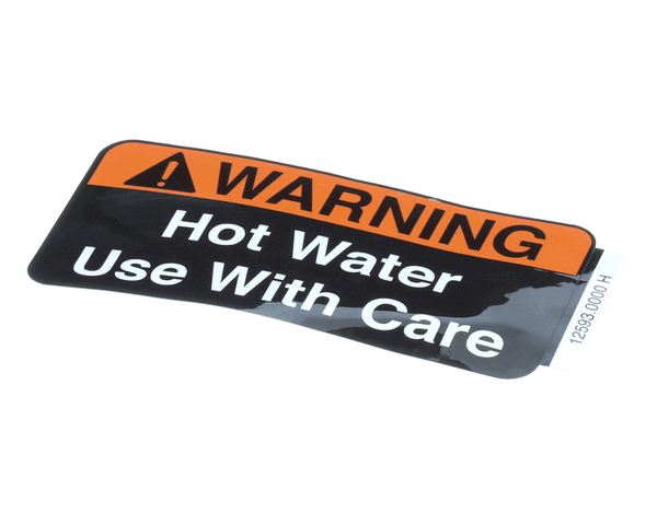 Bunn 12593.0000 Decal, Warning Hot Water (BU12593-0000)