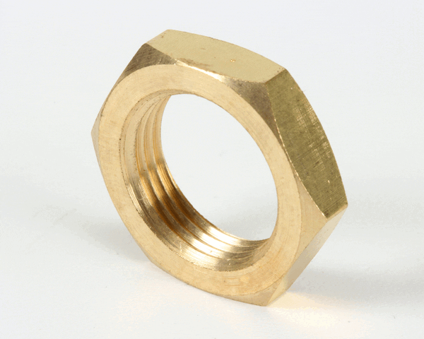 Bunn 12687.0000 Nut, Hex- .562-24 Brass (BU12687-0000)