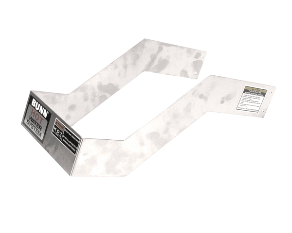 Bunn 13127.1001 Kit, Retaining Bracket W Decal-Front Mnt (BU13127-1001)