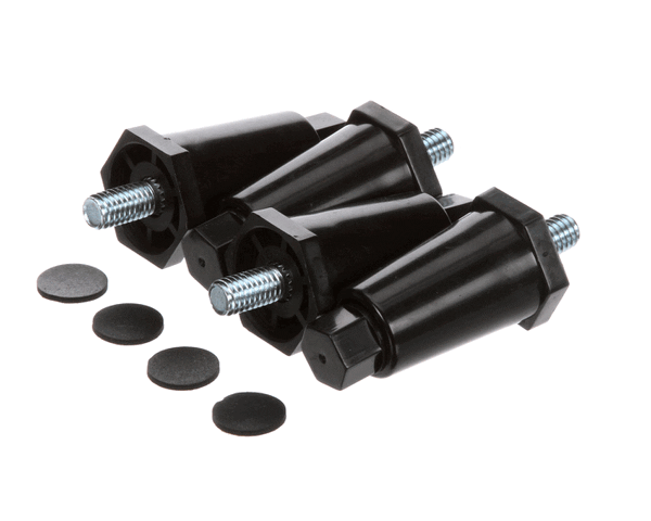 Bunn 13255.0006 Kit,Leg-2.50 Adj Blk Plastic (BU13255-0006)