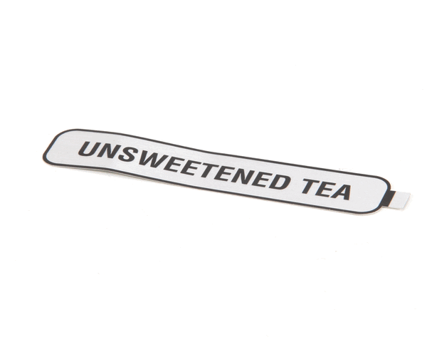 Bunn 29989.0001 Decal, Unsweetened Tea (BU29989-0001)