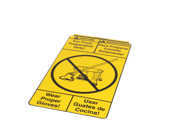 Bunn 32037.0000 Decal, Caution For Food Prep Only (BU32037-0000)