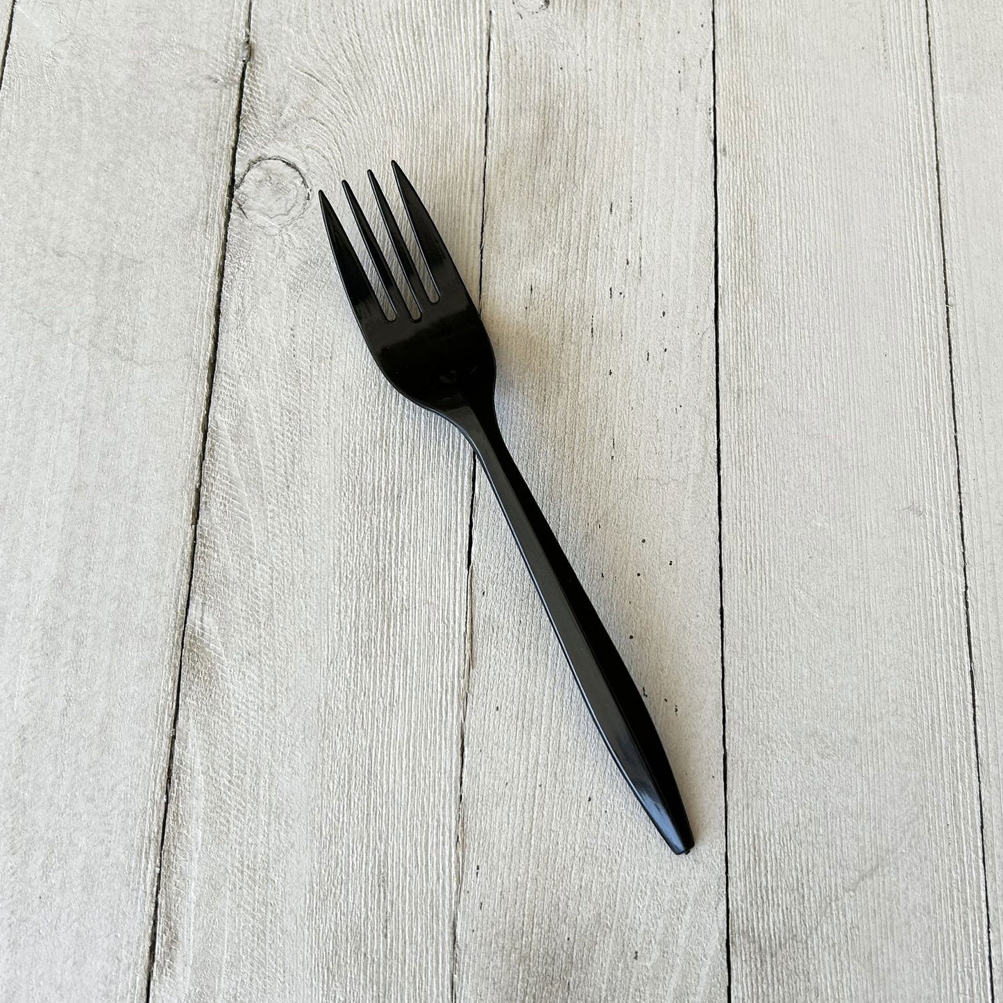 Boardwalk Mediumweight Polypropylene Cutlery, Fork, Black, 1,000/Carton (BWKFORKBLPP)