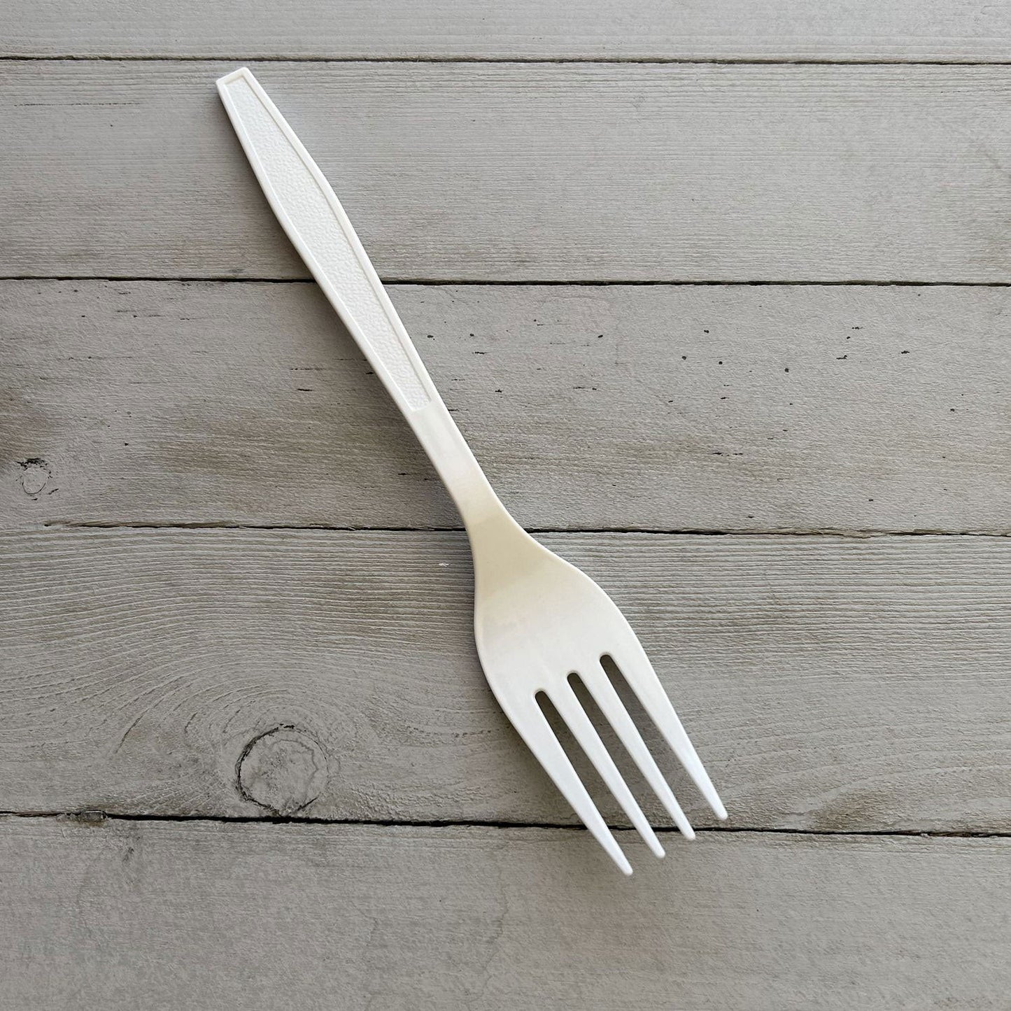 Boardwalk Heavyweight Polypropylene Cutlery, Fork, White, 1,000/Carton (BWKFORKWHPP)