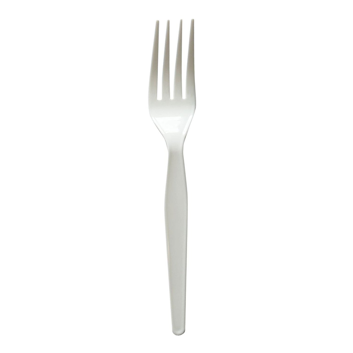 Boardwalk Heavyweight Wrapped Polystyrene Cutlery, Fork, White, 1,000/Carton (BWKFORKWHPSIW)