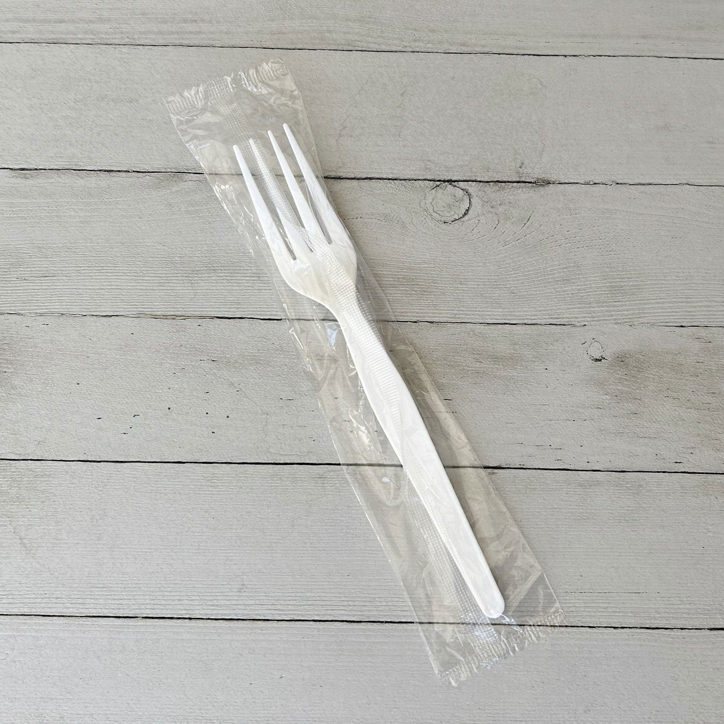Boardwalk Heavyweight Wrapped Polystyrene Cutlery, Fork, White, 1,000/Carton (BWKFORKWHPSIW)