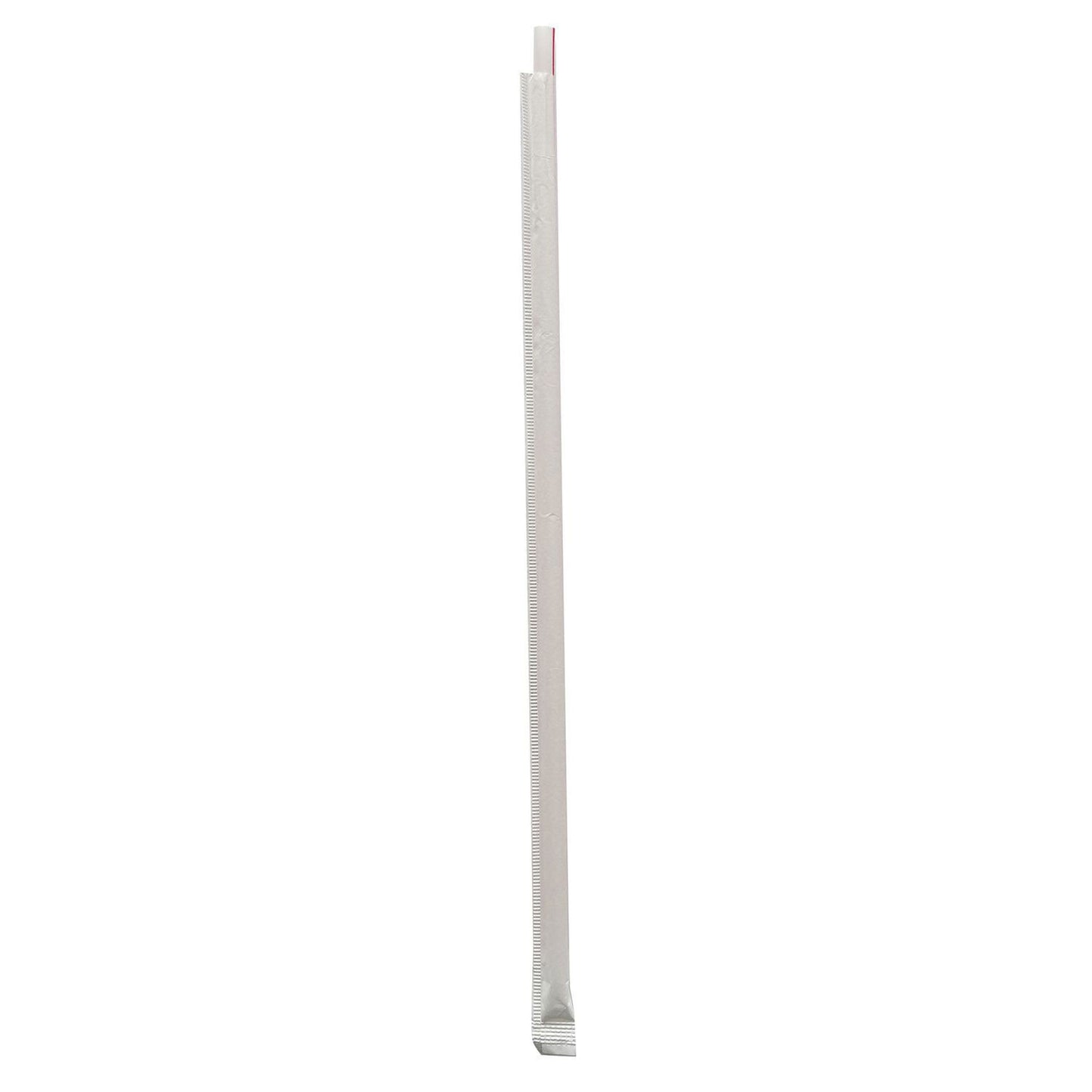 Boardwalk Wrapped Giant Straws, 10.25", Polypropylene, Red/White Striped, 1,200/Carton (BWKGST1025RW)