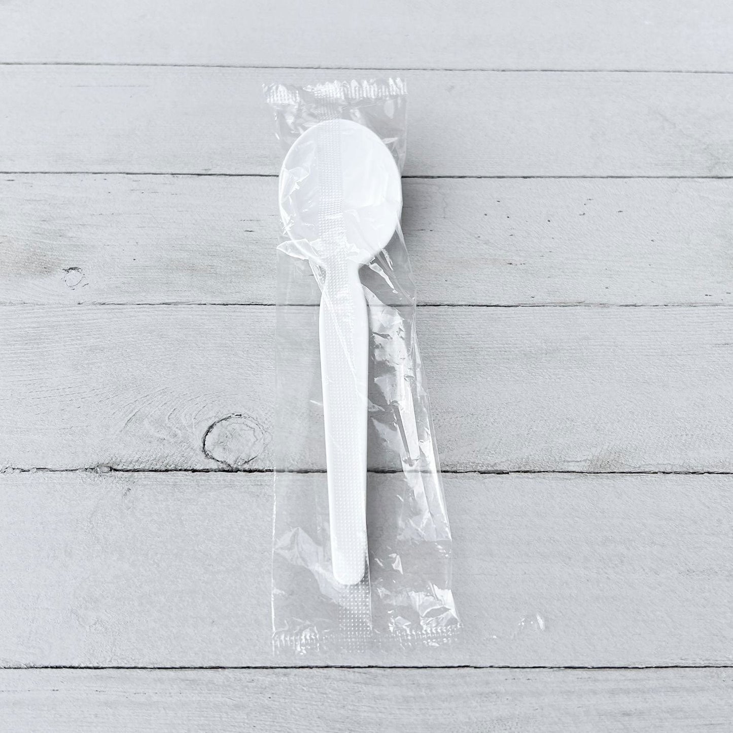 Boardwalk Heavyweight Wrapped Polystyrene Cutlery, Teaspoon, White, 1,000/Carton (BWKSPOONWHPS)