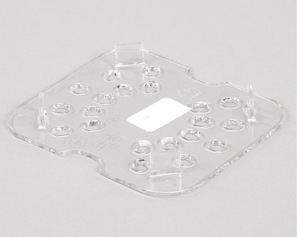 Cambro 60Cwd-135 1/6 Size Clear Camwear Food Pan Drain Sh (CAM60CWD-135)