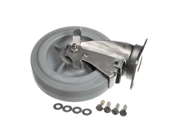 Cambro H14002 6X1.5 S/S Swl Caster W/Brake (CAMH14002)