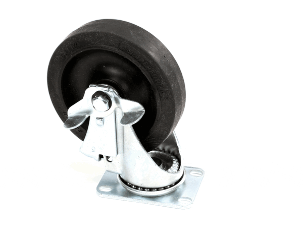 Carter-Hoffmann 18301-5113 5 Swivel Black Rbr With Brake (CAR18301-5113)