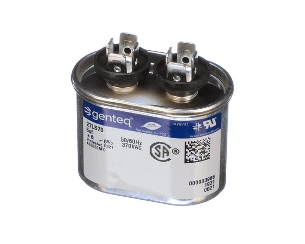 Carter-Hoffmann 18600-0019 Capacitor 5Uf 370Vac (CAR18600-0019)