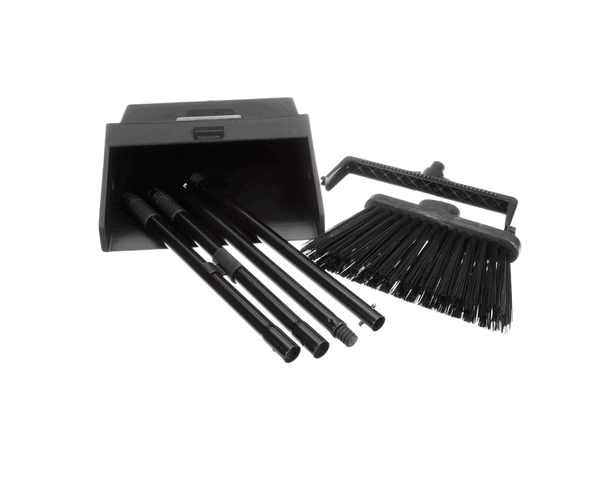 Carlisle 36141503 Duo-Pan Black 36" Lobby Dustpan And Broo (CARL36141503)