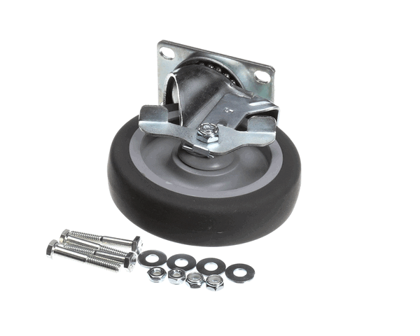 Carlisle It410Csb00 Caster 5" Swivel W/Brake Gray (CARLIT410CSB00)