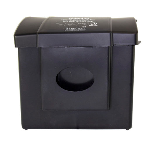 Hospeco® Scensibles® Combination Dispenser Receptacle w/ Removable Liner, Black (HOSCDB)