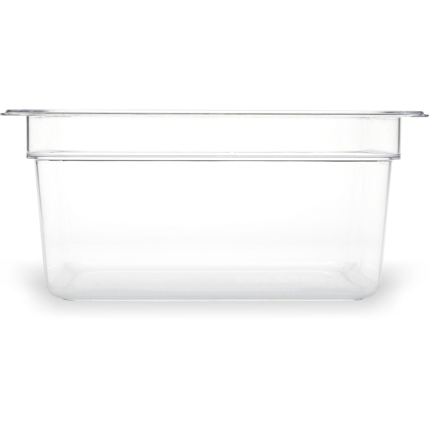 Carlisle StorPlus Polycarbonate Food Pan, 8.7 qt, 10.38 x 12.75 x 6, Clear, Plastic (CFS10222B07)