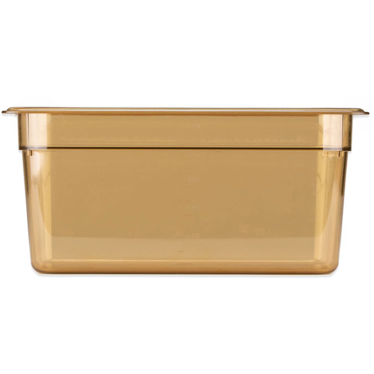 Carlisle StorPlus High Heat Food Pan, 5.7 qt, 12.75 x 12.75 x 6, Amber, Plastic (CFS3086213)