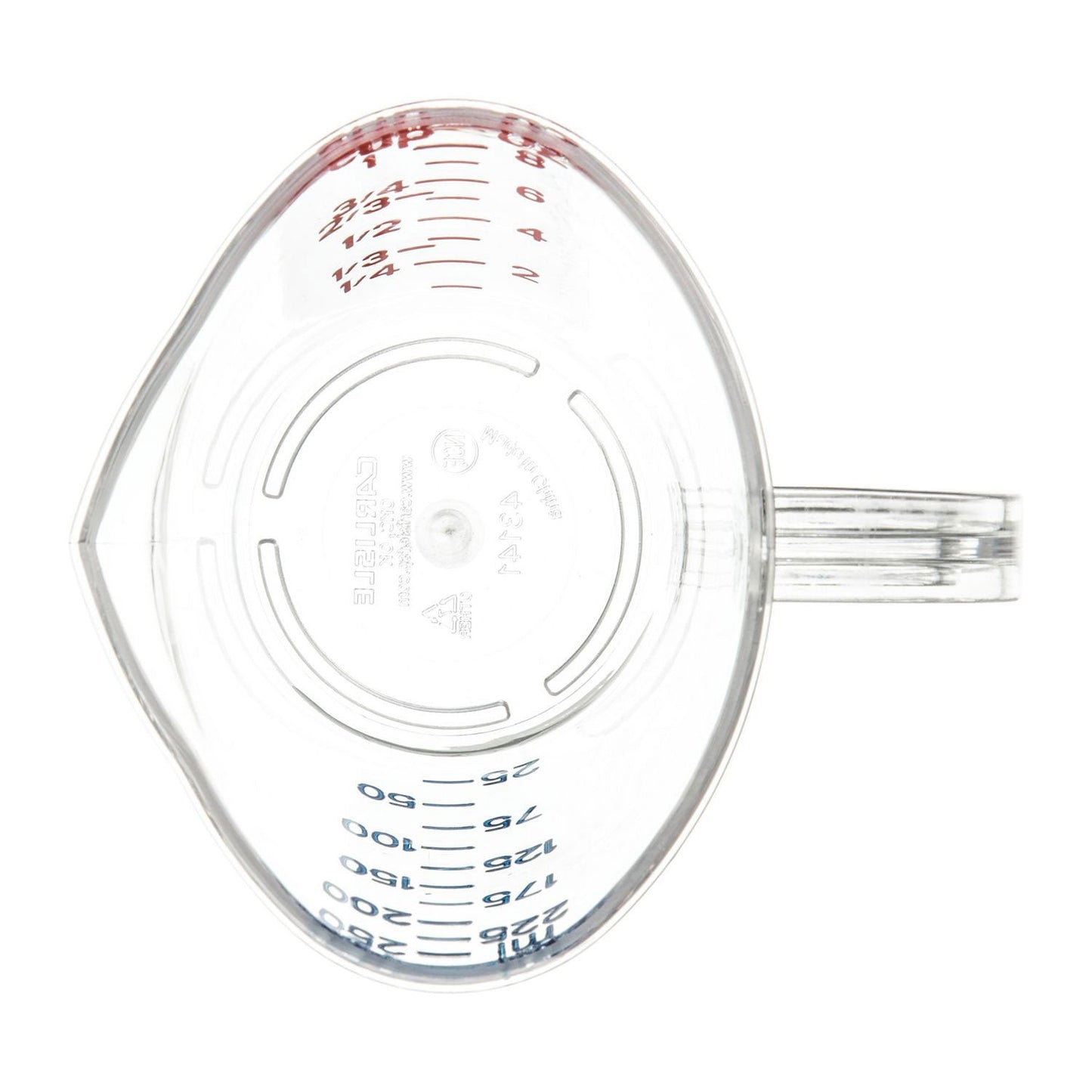 Carlisle Commercial Measuring Cup, 1 cup, Clear (CFS4314107)