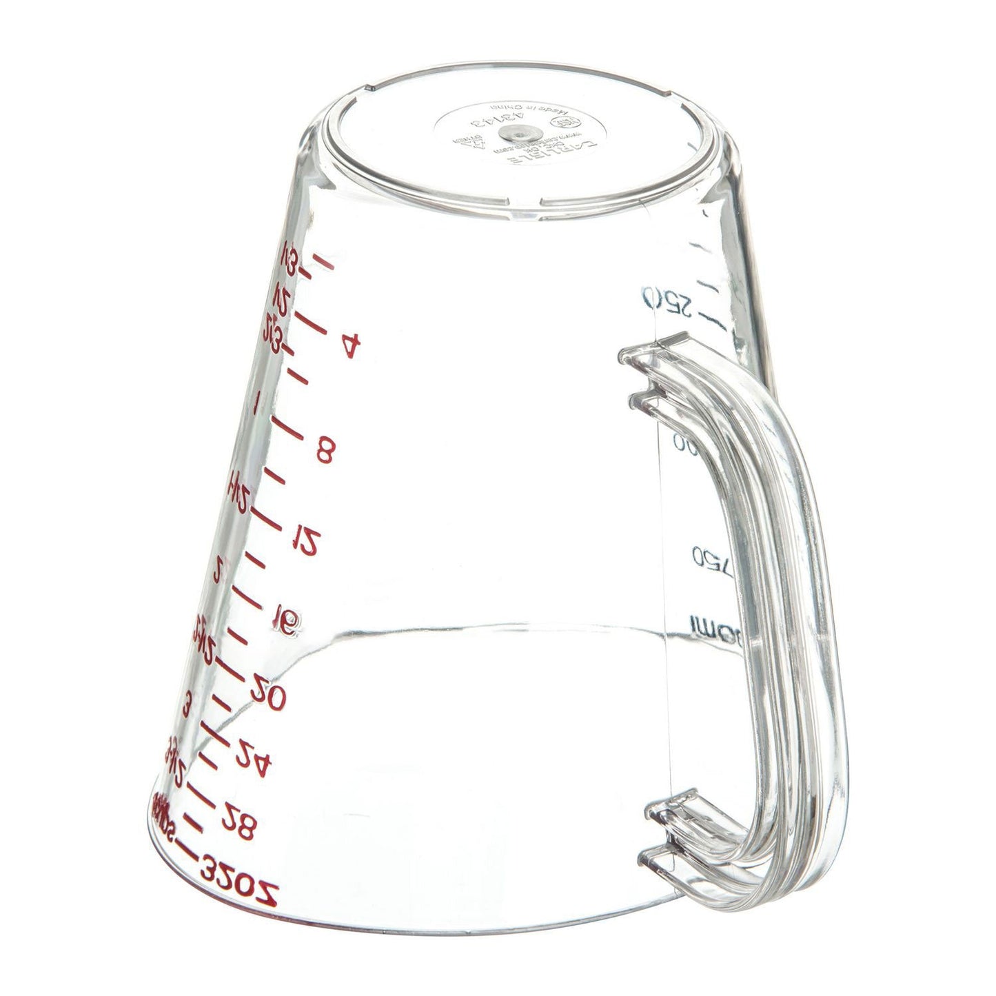 Carlisle Commercial Measuring Cup, 1 qt, Clear (CFS4314307)