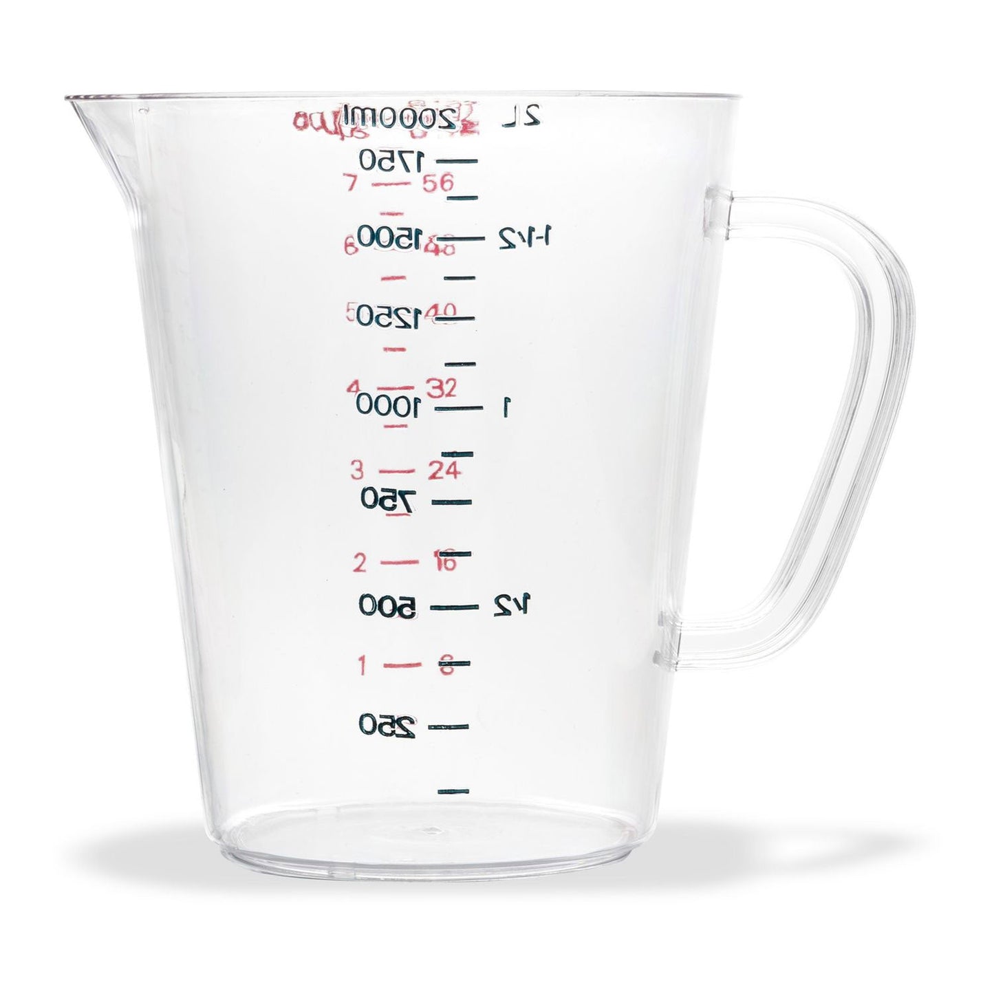 Carlisle Commercial Measuring Cup, 0.5 gal, Clear (CFS4314407)