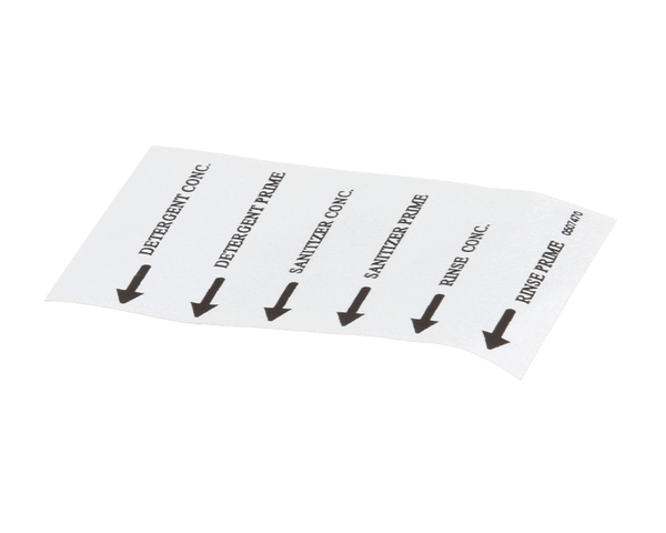 Champion - Moyer Diebel 0507470 Label, Injector Prime Df/Sw (CHA0507470)