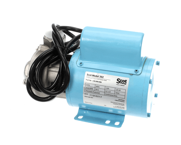 Champion - Moyer Diebel 117253 Pump Motor Assembly 1/6 Hp 115V Scot (CHA117253)