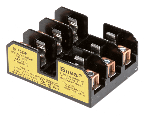 Cleveland 109180 Block;Fuse;3 Pole;30 Amp (CLE109180)