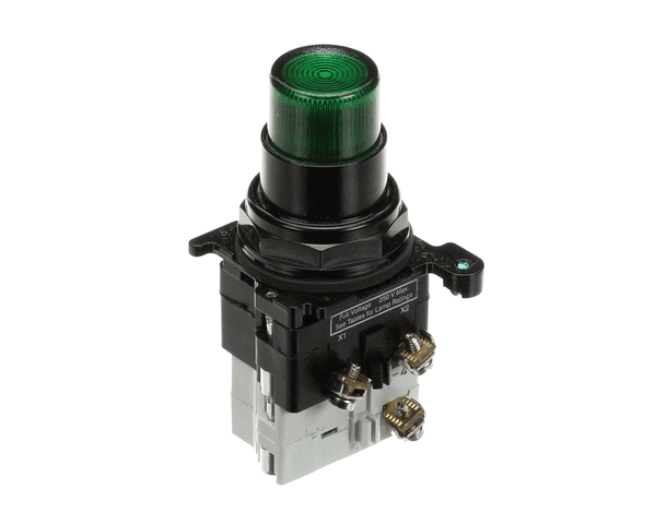 Cleveland 2Ep01-25A0015 Green Illuminated Push Button, (CLE2EP01-25A0015)