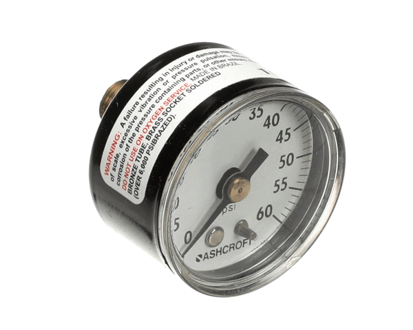 Cleveland Ar800-2500004 Gauge 0-60 Psi (CLEAR800-2500004)