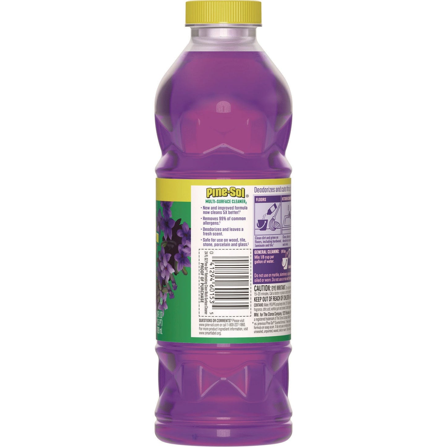 Pine-Sol Multi-Surface Cleaner Concentrated, Lavender Clean, 24 oz Bottle, 12/Carton (CLO60153CT)