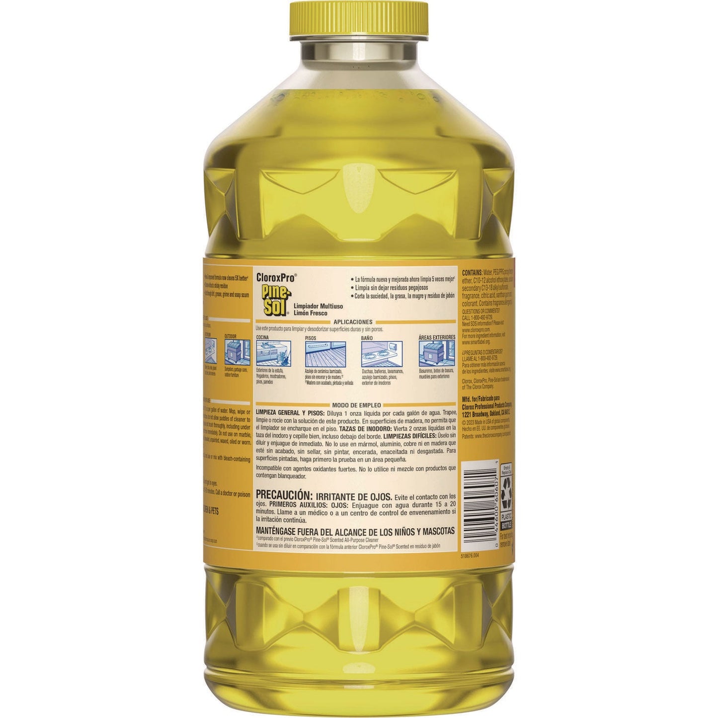 cloroxpro-multi-surface-cleaner-concentrated-lemon-fresh-scent-80-oz-bottle-3-carton-clo60607ct_2