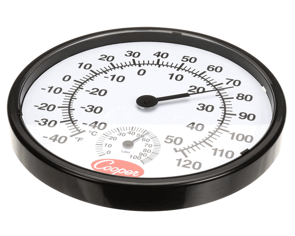 Cooper Atkins 212-150-8 12 Wall Thermometer -40/120 F/ C W/ Humi (CP212-150-8)