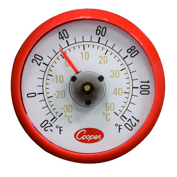 Cooper Atkins 535-0-8 Cooler Thermometer W/ Magnet -20/120 F/ (CP535-0-8)