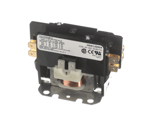 Carrier HVAC Hn51Jd024 1Pole 40Amp 24V Contactor (CRRHN51JD024)