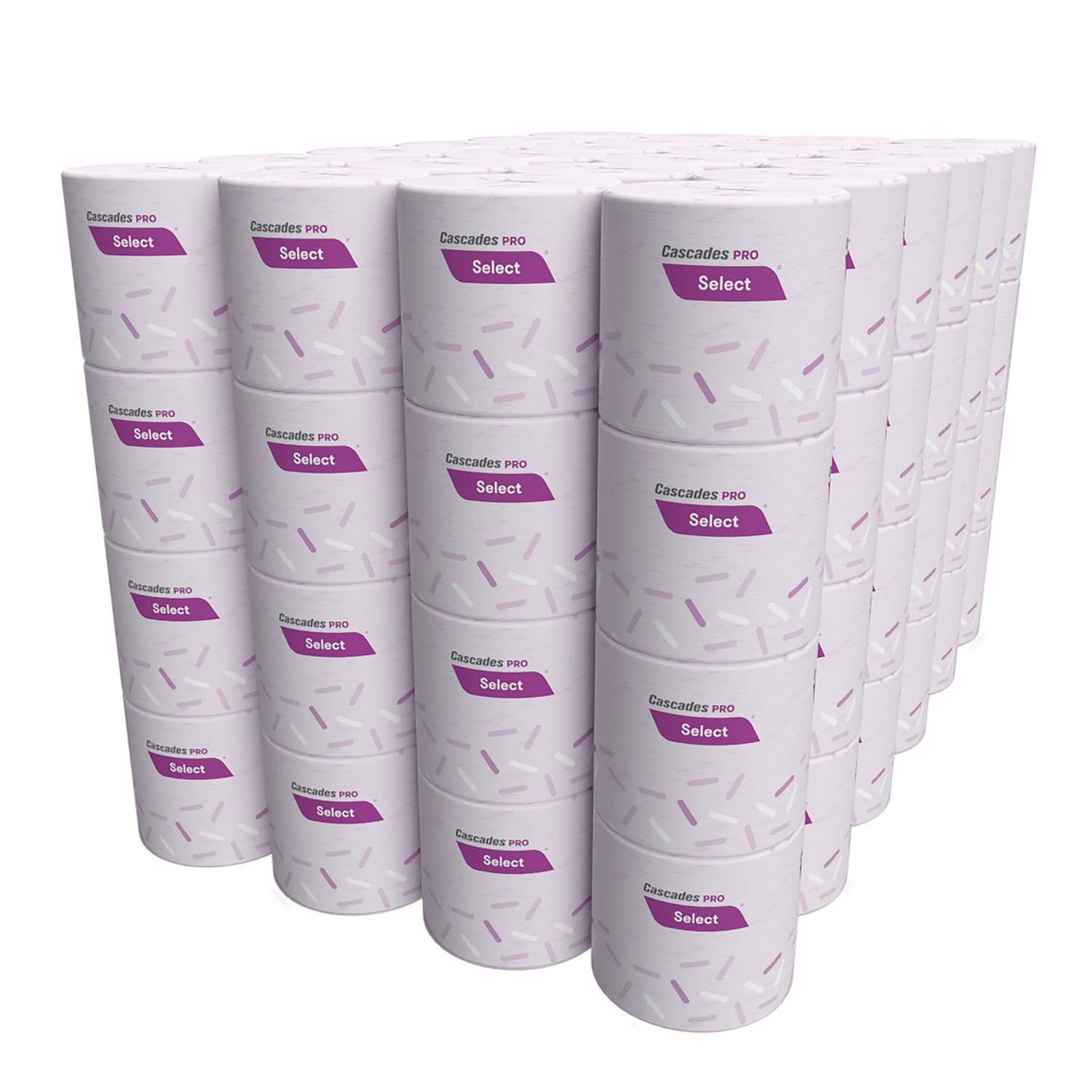 Cascades Select Standard Bath Tissue, 1-Ply, White, 1,000/Roll, 96 Rolls/Carton (CSDB152)