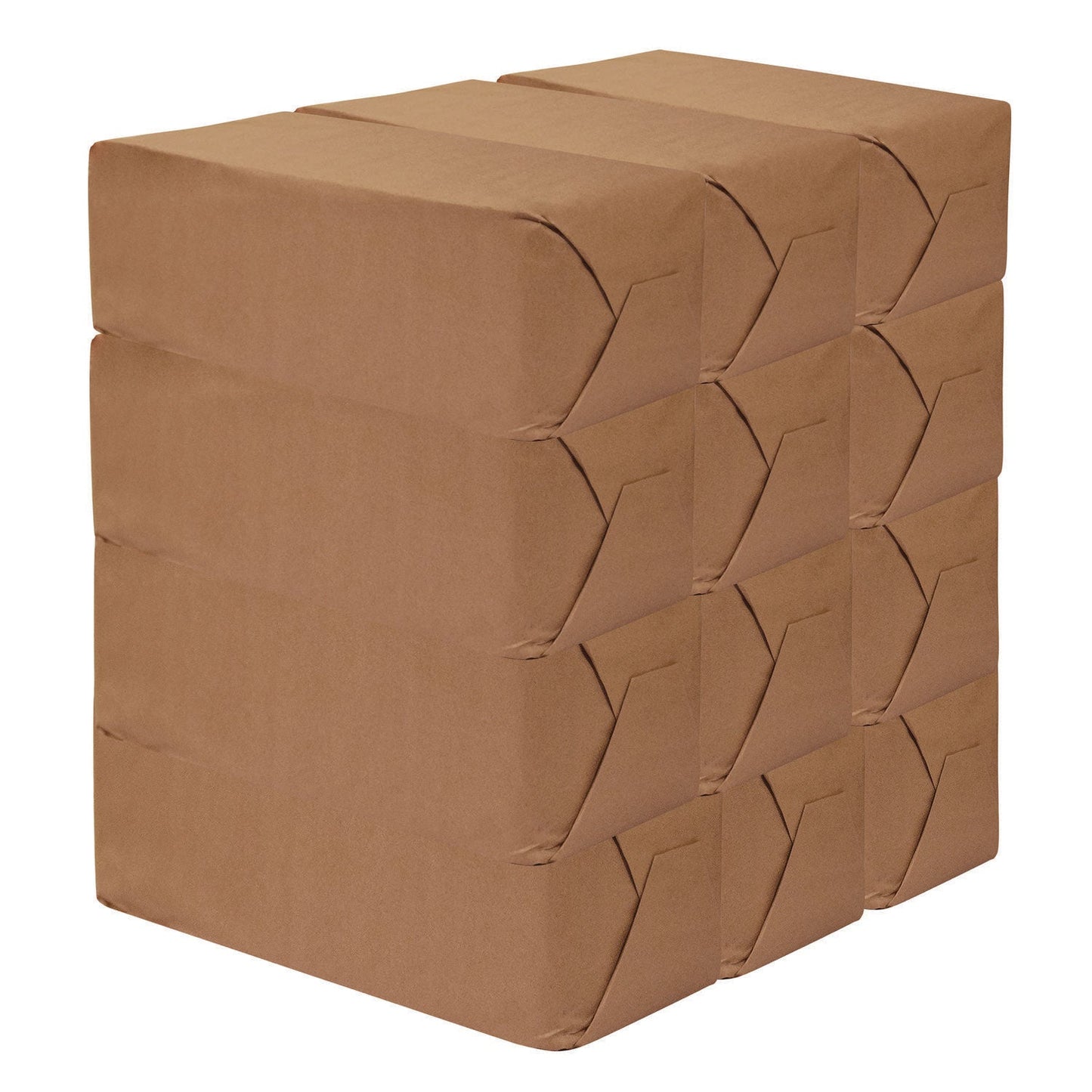 Cascades Select Full Fold II Napkins, 1-Ply, 12 x 8.5, White, 800/Pack, 12 Packs/Carton (CSDN155)