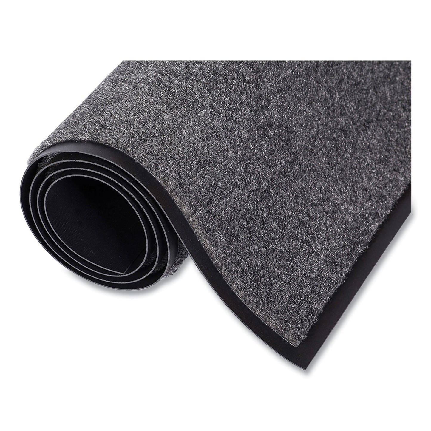 Crown EcoStep Wiper Mat, Rectangular, 48 x 96, Charcoal (CWNET0048CH)