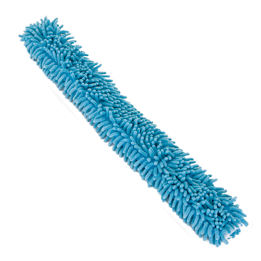 Hospeco® Chenille Heavy-Duty Duster Covers, 80 gm, Blue, 12/Pack (HOSM8200024B)