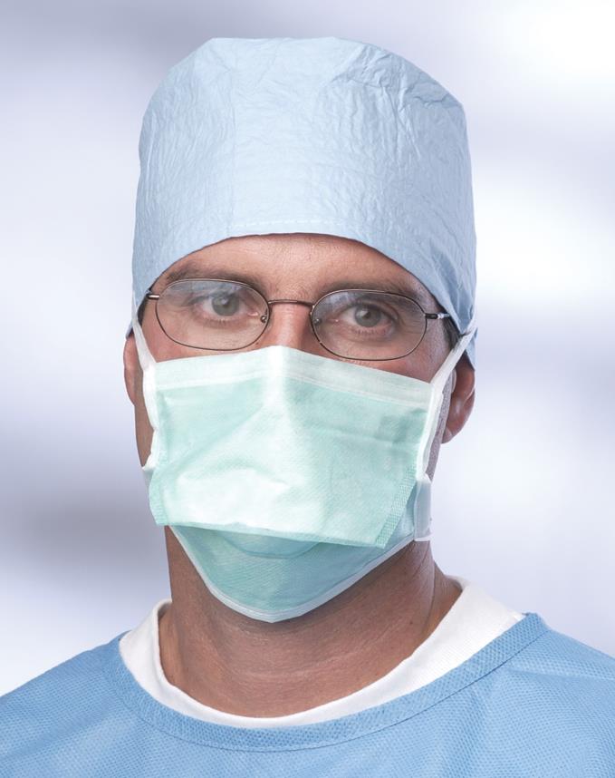 duckbill-surgical-face-mask-with-ties-and-foam-anti-fog-strip-green-50-bx-non27373az_1