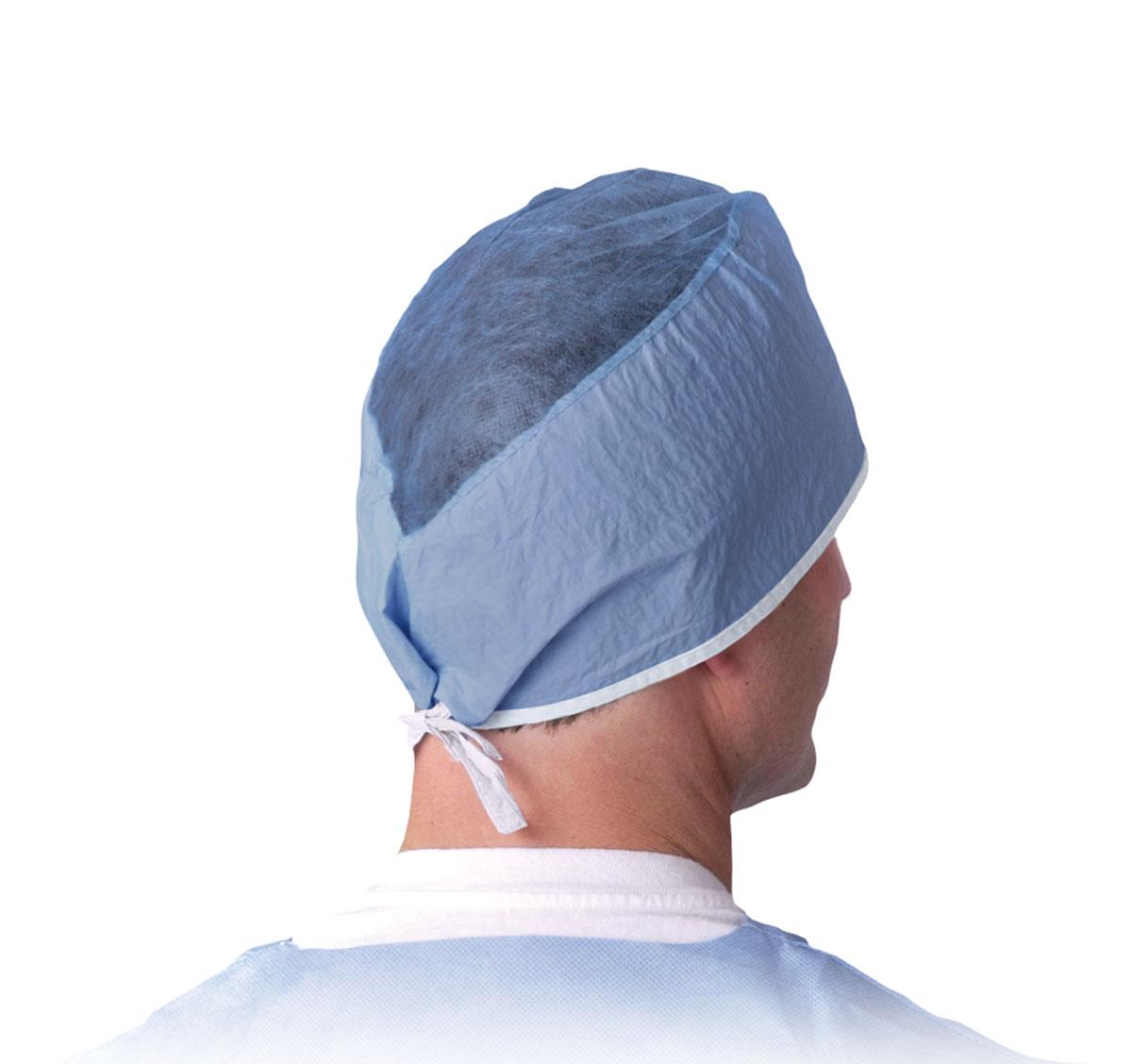 sheer-guard-disposable-tie-back-surgeon-caps-scrim-material-blue-500-cs-non28625_1