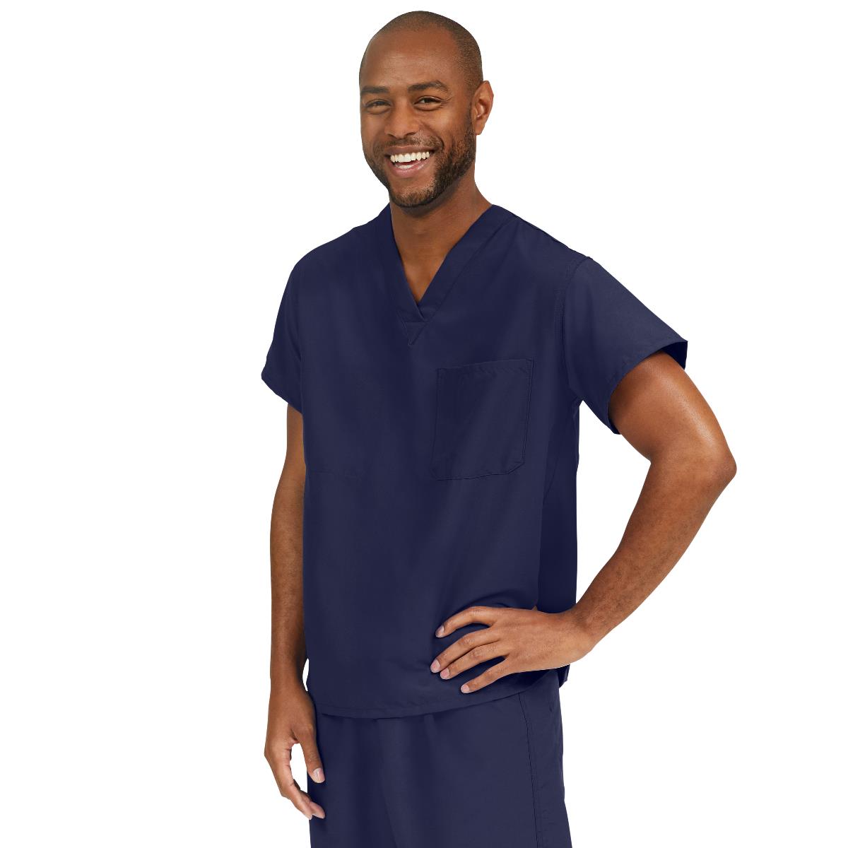 performax-unisex-reversible-v-neck-scrub-top-with-2-pockets-navy-size-l-angelica-color-code-1-ea-810nntl-ca_1