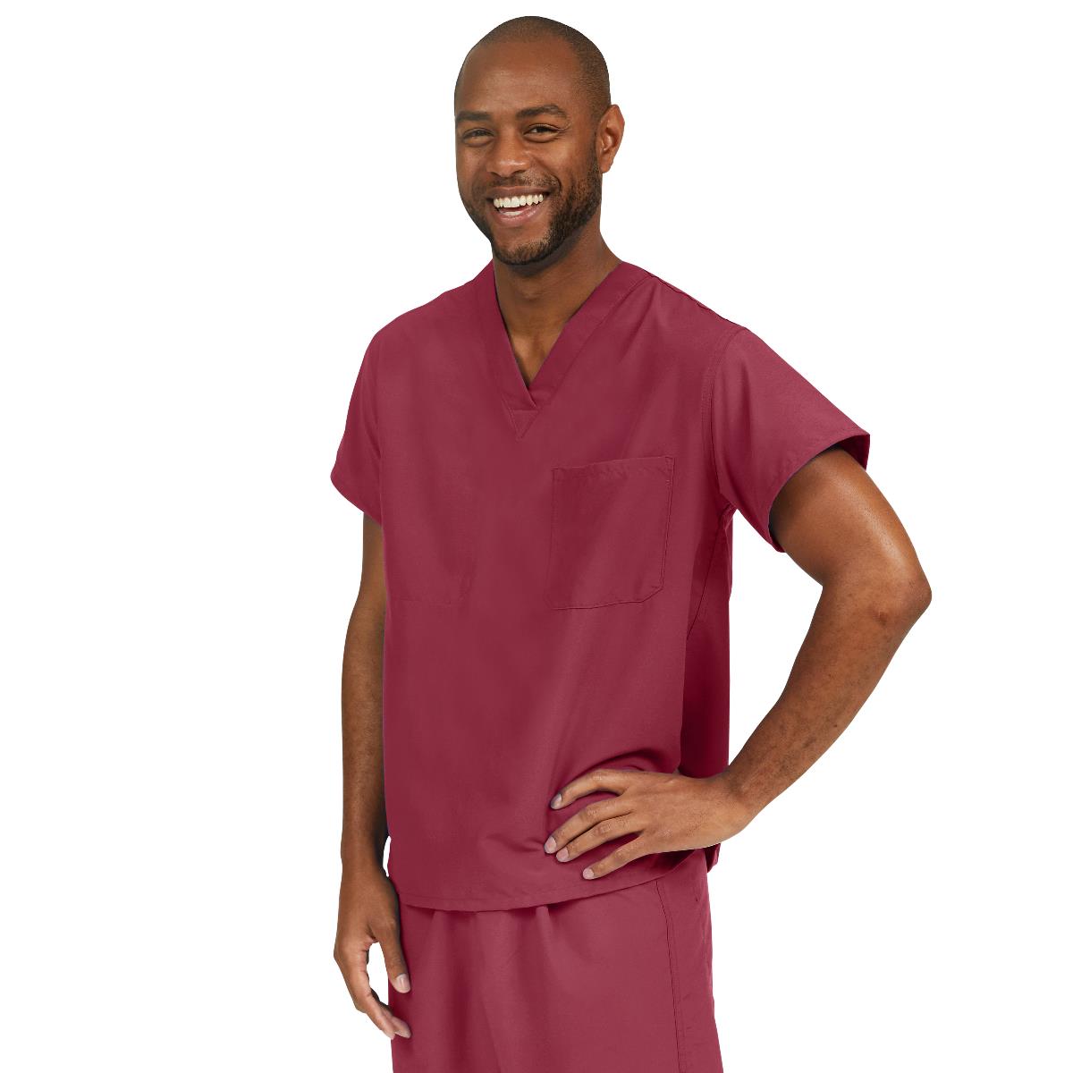 performax-unisex-reversible-v-neck-scrub-top-with-2-pockets-wine-size-xl-angelica-color-code-1-ea-810jwnxl-ca_1
