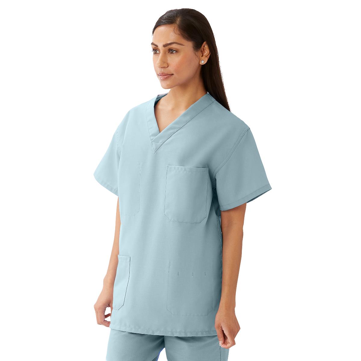 angelstat-unisex-reversible-v-neck-scrub-top-with-4-pockets-misty-size-xs-angelica-color-code-1-ea-m630ntzxs-ca_1