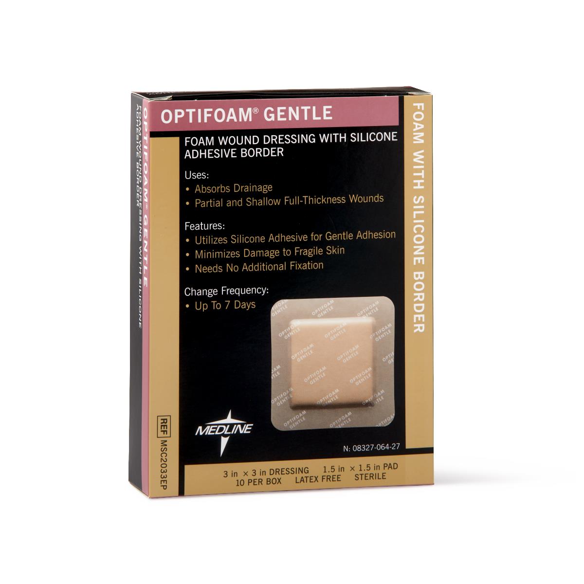 optifoam-gentle-foam-wound-dressing-with-silicone-adhesive-border-3-x-3-in-educational-packaging-100-cs-msc2033ep_1