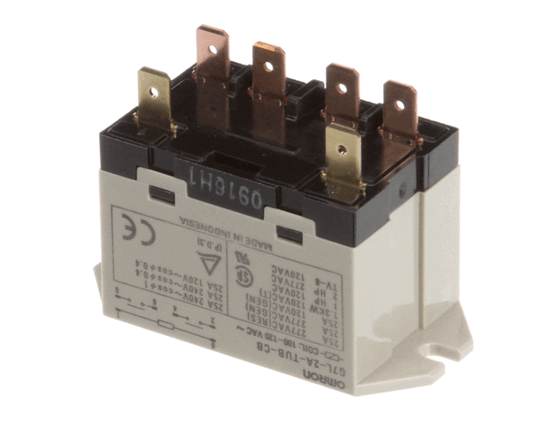 Delfield 2195088 Relay 120Vac Coil 25A 120/240V (DEL2195088)