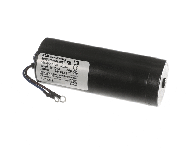 Delfield 3516678 Capacitor,Start,189-227 Uf,250 (DEL3516678)