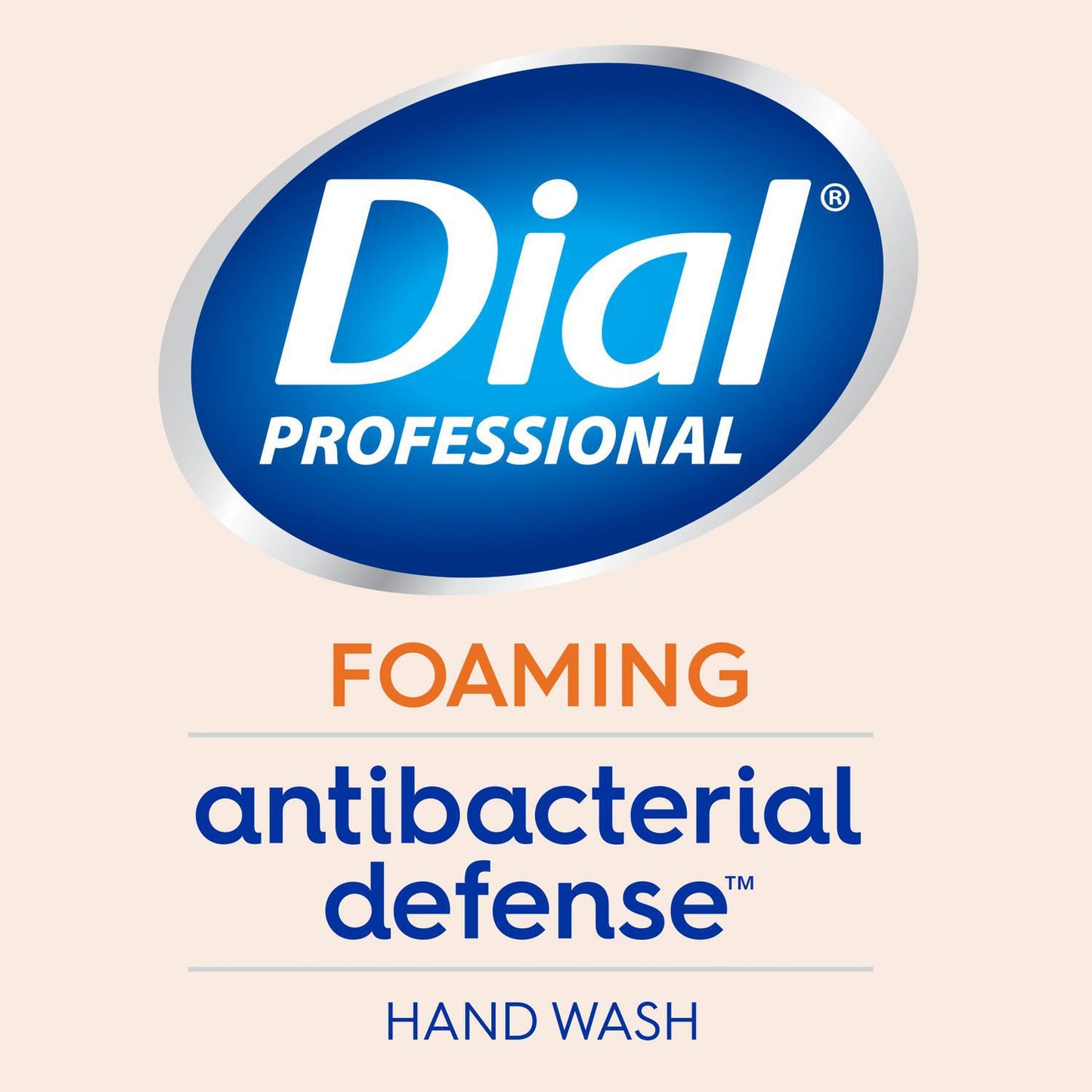 Dial Professional Antibacterial Foaming Hand Wash, Plus Aloe, Original, 1 gal, 4/Carton (DIA35452)