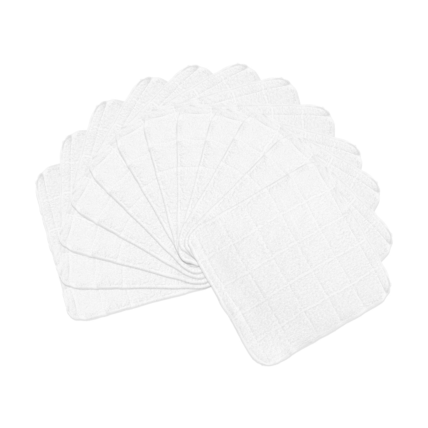 Arkwright Home Cooks Linen Dishcloth 12x12 White (12/Pack) (PNP-DISH-WHITE)